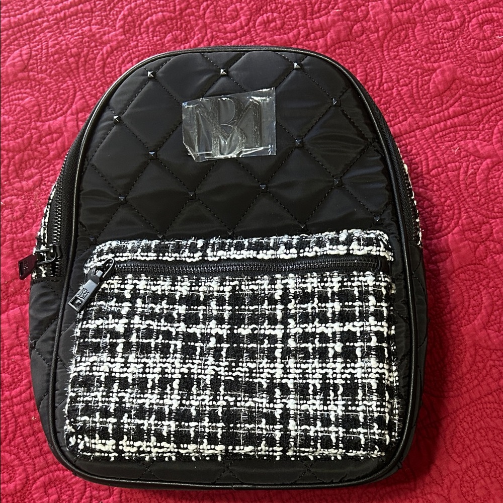 Badgley Mischka Black Backpack